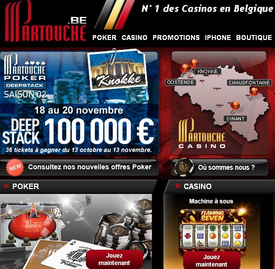 Casino Partouche legal Belge