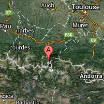 Carte Bagneres de Luchon carte bagneres de luchon