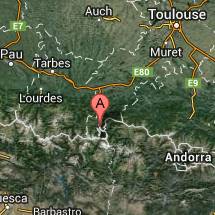 carte bagneres de luchon