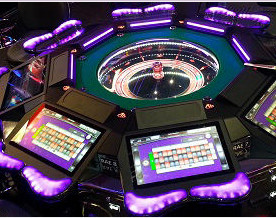Roulette électronique au casino de Gerardmer