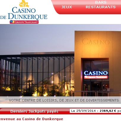 Le casino de Dunkerque victime d'un braquage en février 2011