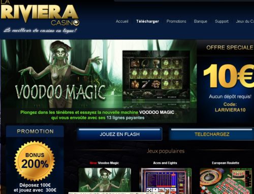 Bonus gratuit sur La Riviera Casino nouvelle version