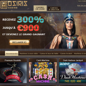 Osiris Casino, decouvrez le meilleur casino francais