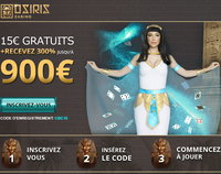Code bonus Osiris Casino