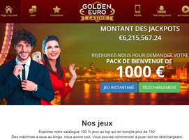 Golden Euro Casino, reference dans le jeu en ligne