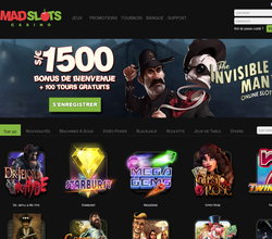 Madslots Casino: #1 machines a sous gratuits