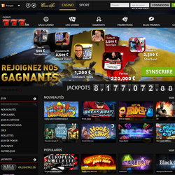 Casino777.be: #1 casino legal Belgique