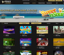 Plus de 500 jeux sur Fenix Casino