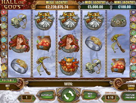 Machine a sous Hall of Gods