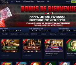 Bonus gratuit Paris VIP Casino