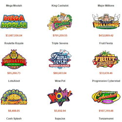 16 jackpots progressifs sur Quatro Casino