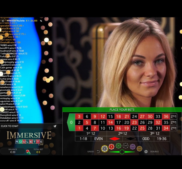 Croupiere Roulette Immersive Croupiere Roulette Immersive