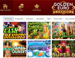 Golden Euro Casino dans le top 5 de Code Bonus Casino