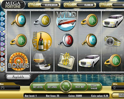 Jackpot progressif Mega Fortune de Netent