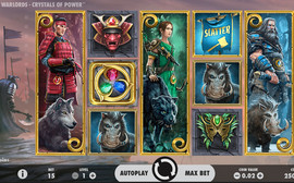 Machine a sous Warlords Crystals of Power de Netent