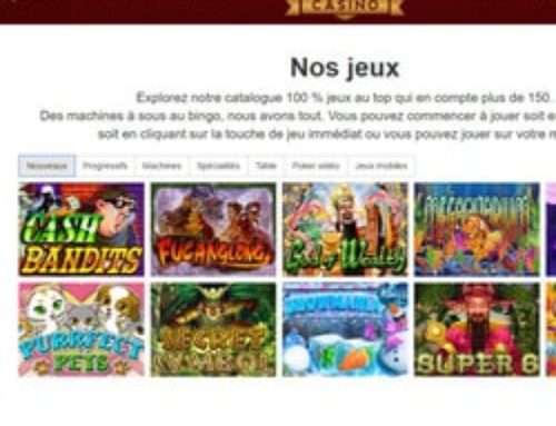 Du nouveau sur Golden Euro Casino