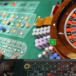 Roulette Grand Casino Bucarest avec croupiers en direct