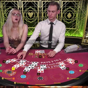 Meilleures tables de blackjack en ligne avec croupiers en direct d'Evolution Gaming