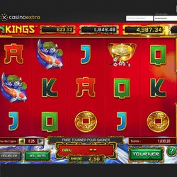Machine à sous Dragon Kings de Betsoft disponible sur Casino Extra