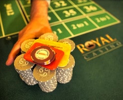 Roulette filmée en direct du Royal casino Aarhus et accessible aux internautes