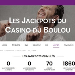 Une joueuse décroche un des jackpots progressifs du Joacasino du Boulou