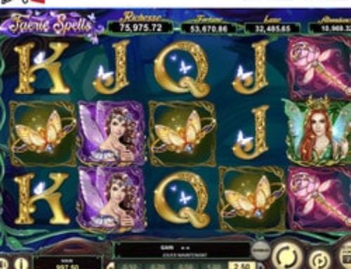 La machine à sous Faerie Spells de BetSoft disponible sur Lucky31