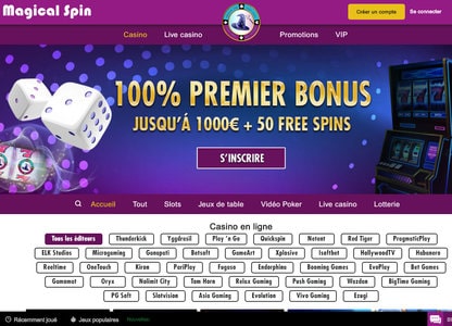 Casino en ligne Magical Spin