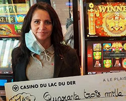Un jackpot au Casino du Lac du Der