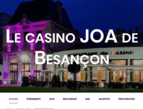 Le groupe Joa renouvelle son contrat pour le Casino de Besançon