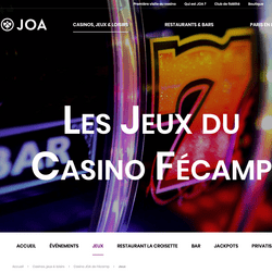 13176€ de jackpot progressif gagnés au Casino Joa de Fécamp