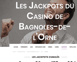 Une joueuse décroché le jackpot progressif au Casino Joa de Bagnoles-de-l’Orne