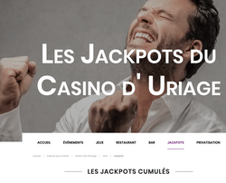 Jackpots au Casino Joa d'Uriage