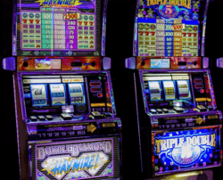 Illustration d'une machine a sous d'un casino